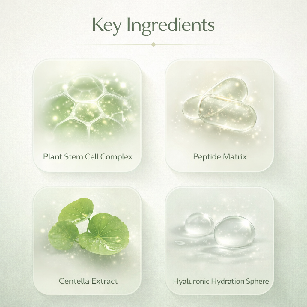 Stem Cell Serum rich texture — barrier repair and anti-aging formula
