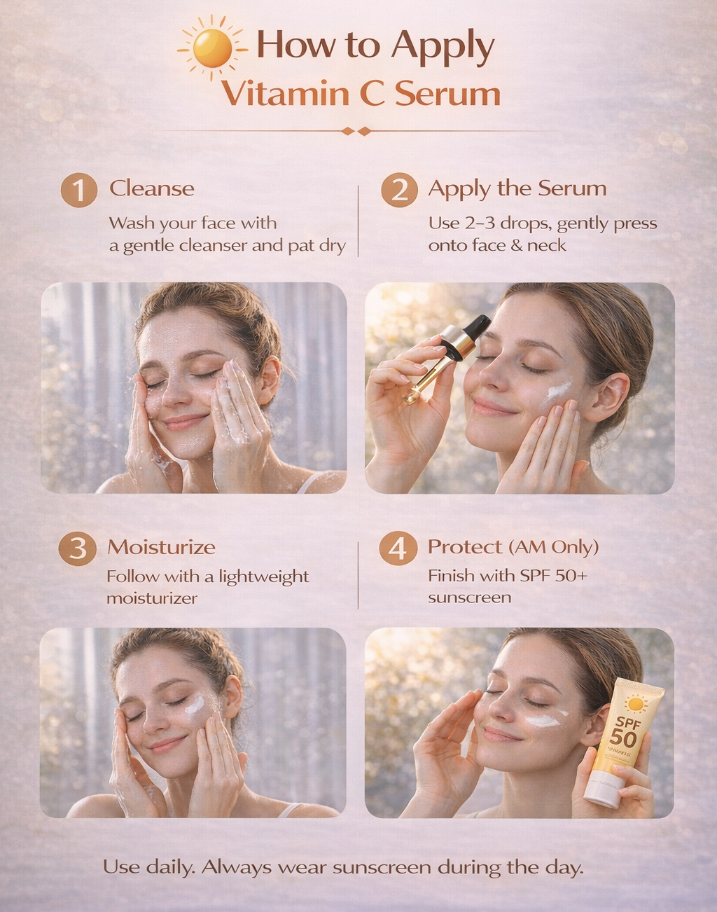 Vitamin C Serum ingredients: Ferulic Acid, Amla, Hyaluronic Acid — The Exotic Veda