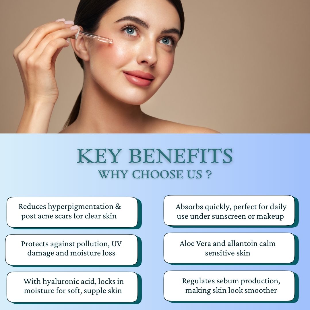 Niacinamide 5% Serum for Indian oily and combination skin — The Exotic Veda