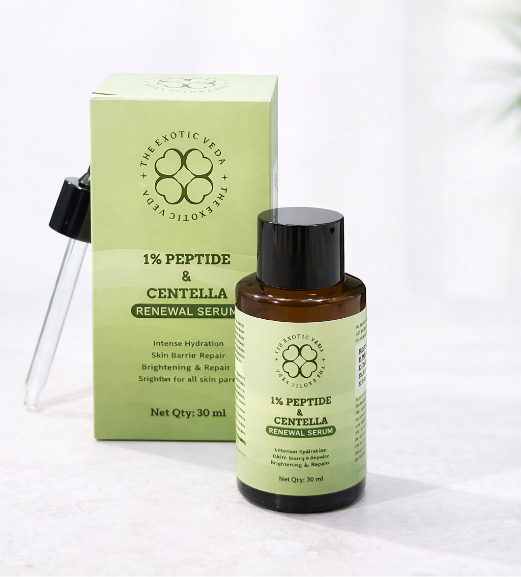 The Exotic Veda Plant Stem Cell + Peptide + Centella Asiatica Face Serum 30ml
